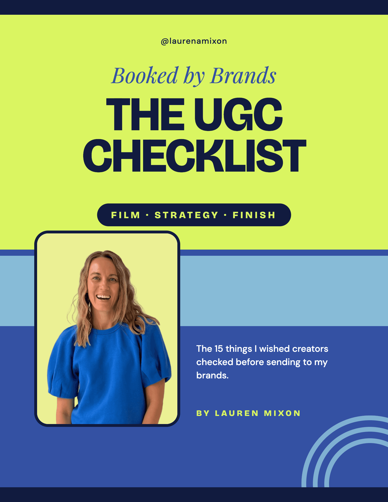 Booked by Brands checklist cover